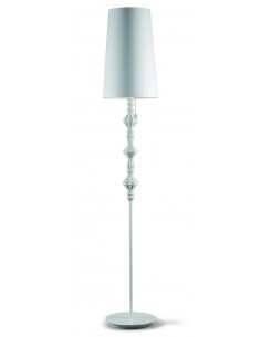 Lámpara de pie II Belle de Nuit - Lladró - Lámpara de porcelana elegante