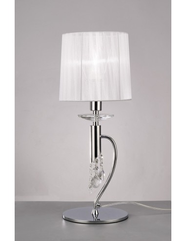 Lámpara de mesa de metal Tiffany -...