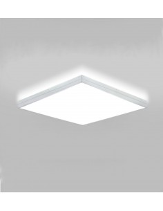 Aplique de techo LED de aluminio y vidrio en 3 tamaños y 2 acabados 2700K – Linea - Milán 2