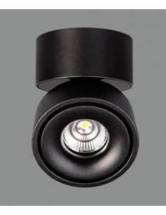 Foco de techo Apex negro 2