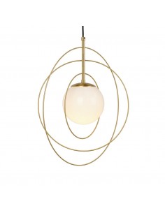 Lámpara colgante con aros Wire - Pedret Lighting