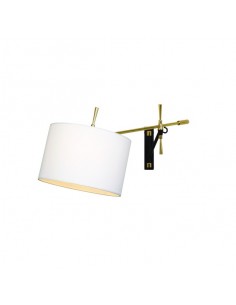 Aplique de pared Swing - Pedret Lighting - Lámpara elegante con pantalla dirigible
