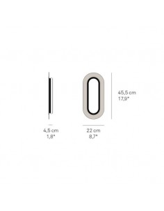 Lámpara de pared Lens Oval - LZF