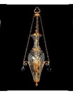 Colgante de cristal de bohemia 8435-45R1B - Martínez y Orts