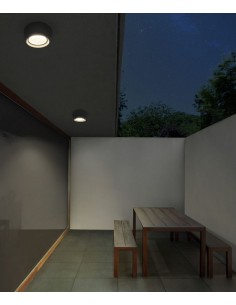 Plafón de techo de exterior Mist – Novolux Lighting