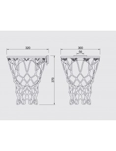 Aplique de pared decorativo Basketball - Mantra 2