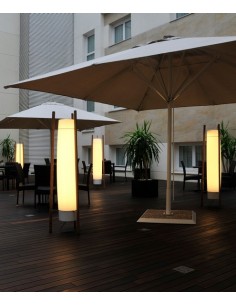 Lámpara de pie de exterior Inn Side – Blux