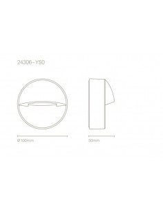 Aplique de Pared Redondo Passeig – Nexia 2