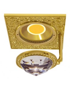 Foco empotrable con cristal Swarovski San Sebastian – Fede