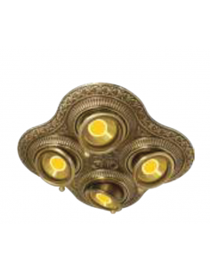 Foco empotrable clásico 4 luces San Sebastian Four – Fede 