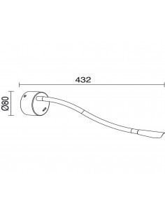 Aplique de pared Elfi Hood - Exo - Novolux Lighting 2