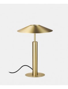 Lámpara de mesa H - LedsC4 - Lámpara minimalista con pantalla cónica