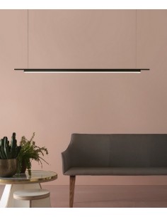 Lámpara colgante Coln - Aromas - Lámpara lineal LED regulable