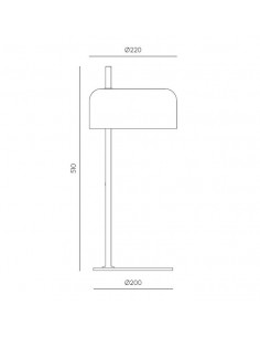 Lámpara de mesa Lalu - Aromas -  2