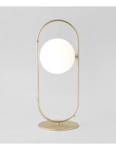Lámpara de mesa Abbacus - Aromas - Lámpara tipo bola, Metal dorado, LED 2700K 2