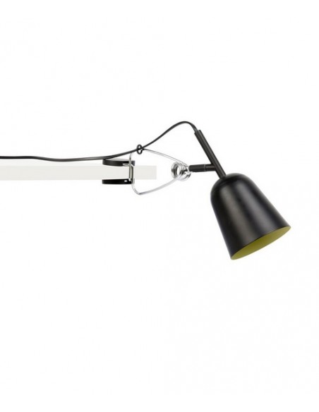 Lámpara con pinza de enganche de metal y ABS en 4 acabados – Studio – Faro