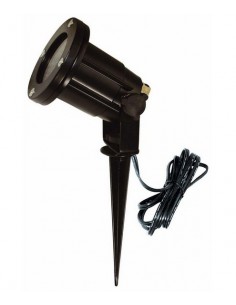 Lámpara Estaca Tono - Faro - Foco estaca negro para jardin  2