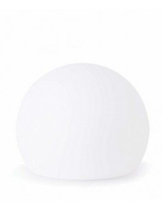 Lámpara portátil Balda - Faro - Lámpara exterior en forma de esfera blanca 2