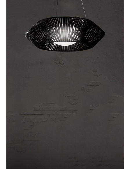 Lámpara colgante dos tamaños y colores – V - A by Arturo Álvarez