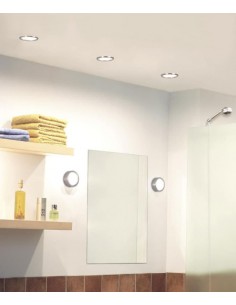 Aplique Esferic - Pujol - Para Techo y Pared Ø11 cm acero acabo en níquel