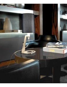 Lámpara de Mesa Eve - Pujol - 5W pantalla color negro