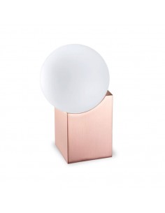 Lámpara de Mesa Cub - Pujol - Lámpara de estilo retro y minimalista