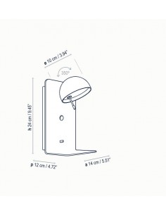 Aplique de pared Beddy 2 - Bover 2