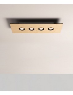 Plafón de techo rectangular Equal - Milán 2