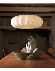 Lámpara de Techo Neumatic - Anperbar - Colgante Blanco Ø40 cm