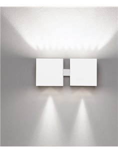 Aplique de pared 2xG9 Dau 180 - Milán