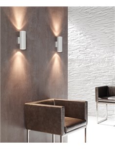 Aplique de pared Kronn 200 GU10 - Milán - Lámpara de pared con doble luz