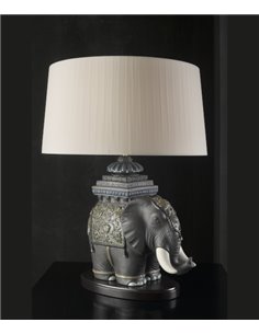 Lámpara de mesa de porcelana – Elefante de Siam – Lladró