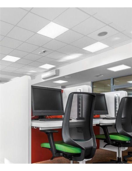 Dimmable LED recessed ceiling light 3000/4000K for modular false ceiling- Splat - Indeluz - Novolux