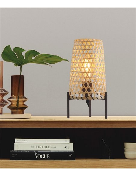 Lámpara de mesa de bambú Lagoa – AJP