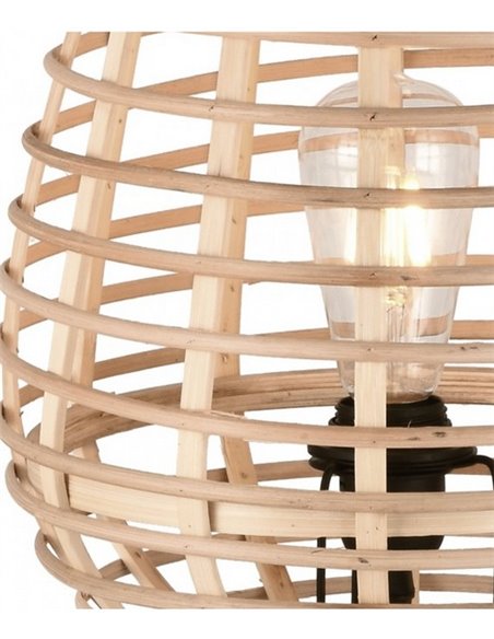 Lámpara de mesa de madera Picardo – AJP