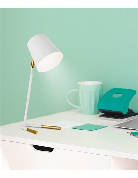 Lámpara de escritorio con flexo Dimas – AJP