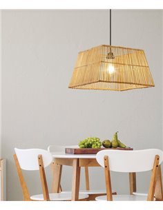 Lámpara colgante Cabanas - AJP - Lámpara de ratán, diseño natural