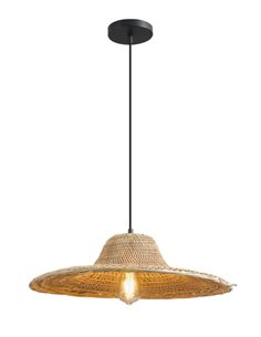 Lámpara colgante de ratán Bruno – AJP 2