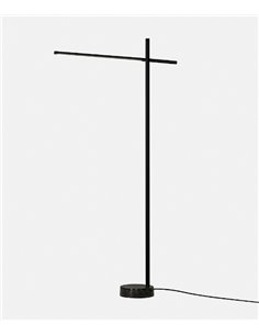 Lámpara de pie Tubs – Leds C4 – Base en mármol, orientable y regulable 2