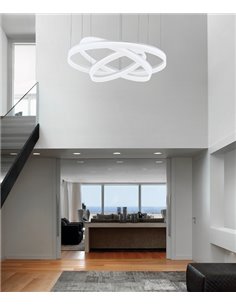 Lámpara colgante Circ 60 + 80 + 100 cm – Leds C4