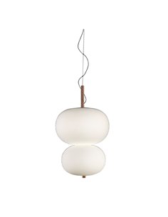 Lámpara colgante Ilargi 2 Bodies – Leds C4 2