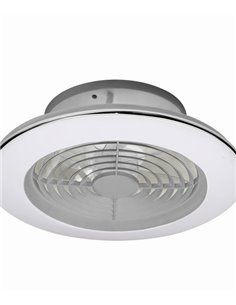 Plafón ventilador de techo con luz y motor DC Alisio Mini – Mantra 2