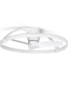 Plafón ventilador de techo con motor DC para estancias pequeñas by José Ignacio Ballester NEPAL mini – Mantra 2