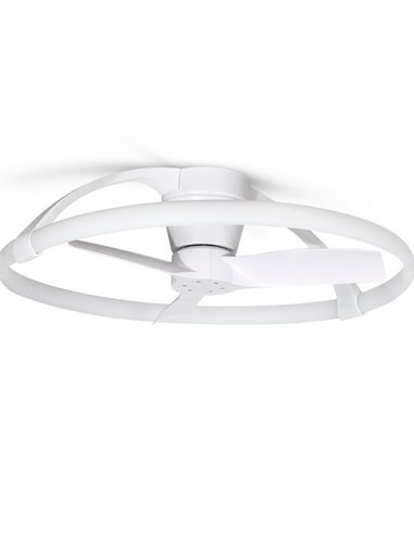 Plafón ventilador de techo con motor DC para estancias pequeñas by José Ignacio Ballester NEPAL mini – Mantra