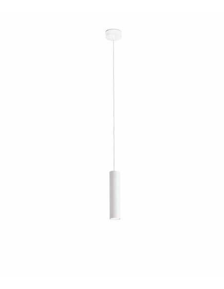 Lámpara colgante Ora – Faro – Blanco/Negro, Tipo tubo LED