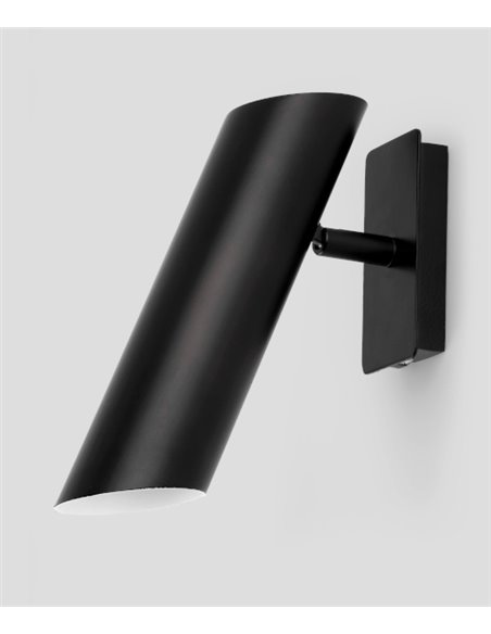 Aplique de pared Link – Faro – Blanco/Negro/Bronce, orientable