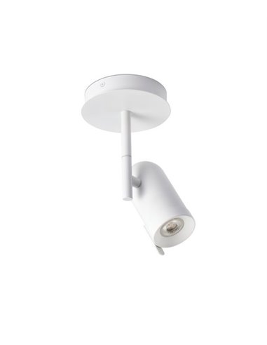 Lámpara plafon de techo Orleans – Faro – Orientable en blanco/negro/cromo
