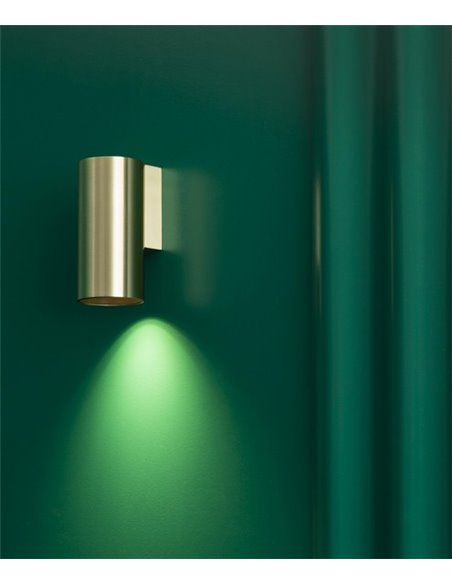 Lámpara aplique de pared Stan – Faro – Aluminio, blanco/negro/oro