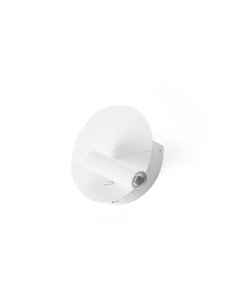 Aplique de pared con lector Duas – Faro – USB, LED 2700K 2