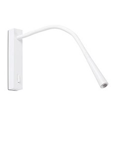Aplique de pared con lector Flin – Faro – Lámpara de lectura LED, orientable